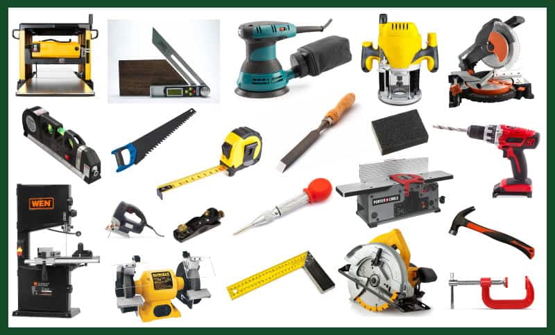 List Of Essential Woodworking Tools