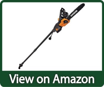Worx Wg309 Electric Pole Saw & Chainsaw with Auto-Tension